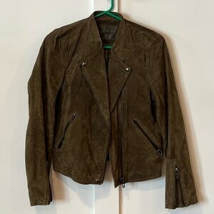 Blank NYC REAL SUEDE Moto Jacket
